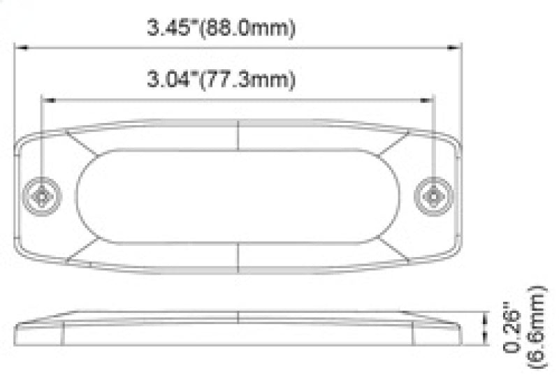Hella Warning Light 2Wb - H22896001
