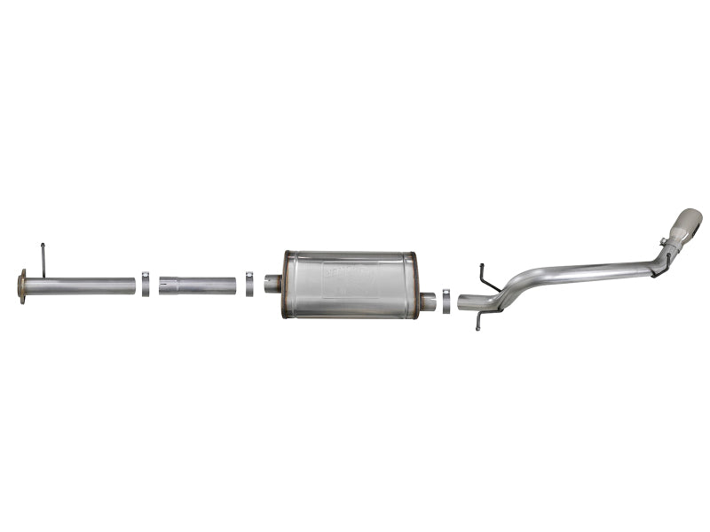 aFe MACH Force-Xp 3.0in 304 SS Cat-Back Exhaust w/ Polished Tip 17-18 GM Colorado/Canyon - 49-44097-P