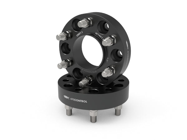 afe aFe CONTROL Wheel Spacers Ford F-150 21-25 6x135mm CB 87.1mm 1-1/2 IN Thickness - 610-30T001-B