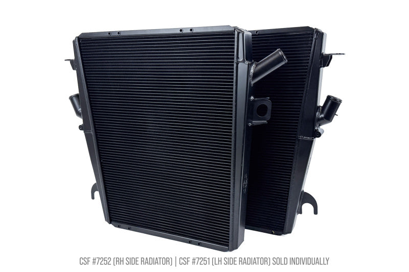 CSF 09-15 Ferrari 458 High Performance All Aluminum Radiator - Right - 7252