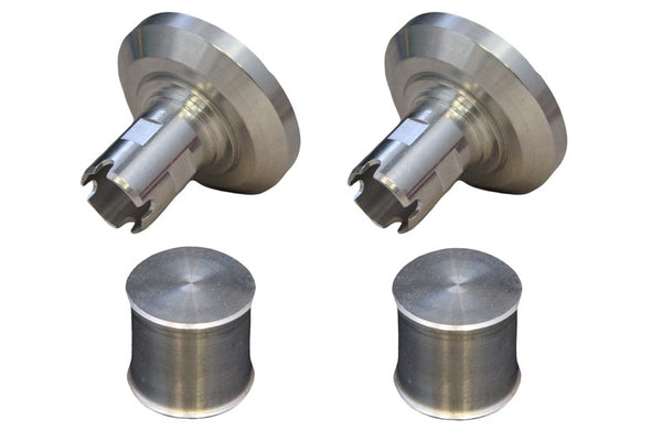 Torque Solution HKS Blow Off Valve Adapter w/ Plugs: Bmw 135 335i 535i X5 n54 ONLY - TS-N54-HKSC for 2007-2013 BMW 3 Series