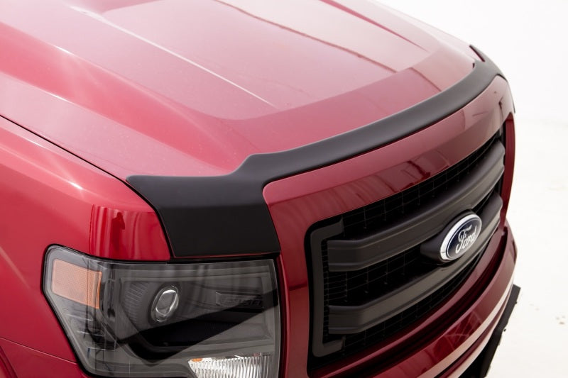 AVS 09-18 Dodge RAM 1500 (Excl. Sport/Rebel Models) Aeroskin Low Profile Hood Shield - Matte Black - 377004