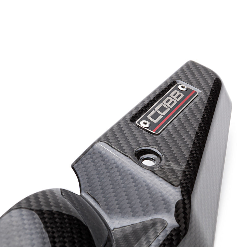 Cobb 08-21 Subaru STI/08-14 Subaru WRX Redline Carbon Fiber Alternator Cover - Gloss Finish - 422600