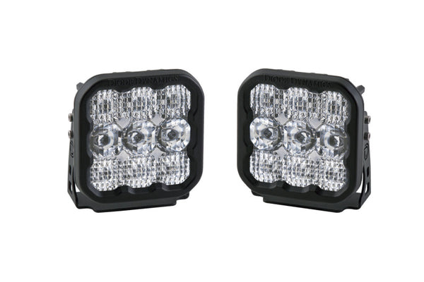 Diode Dynamics SS5 LED Pod Pro - White Combo (Pair) - DD6775P by Diode Dynamics - front view