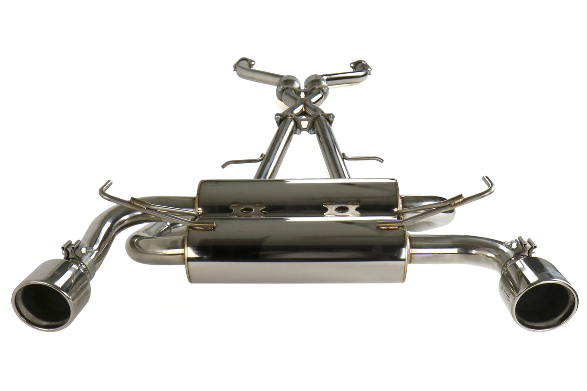 Invidia 09+ 370Z Gemini Rolled Stainless Steel Tip Cat-back Exhaust