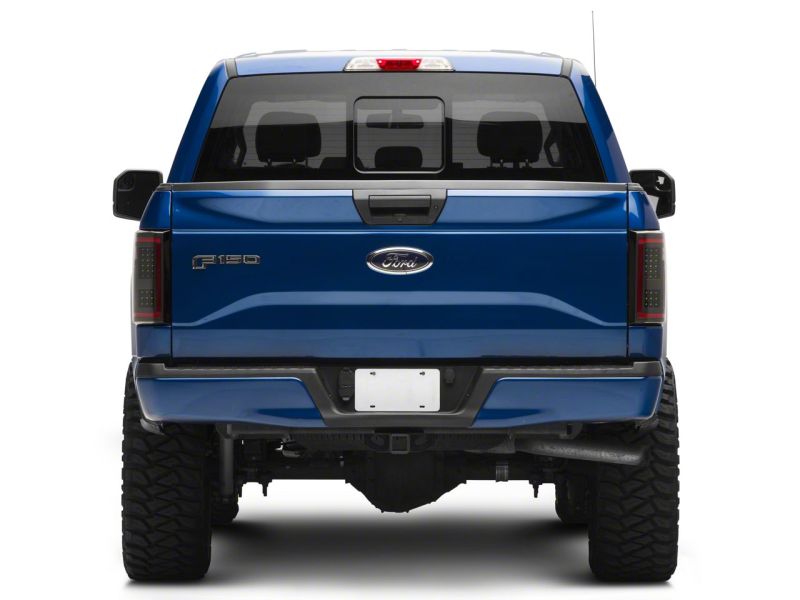 Raxiom 15-17 Ford F-150 LED Tail Lights w/ SEQL Turn Signals- Blk Housing (Clear Lens) - T544625
