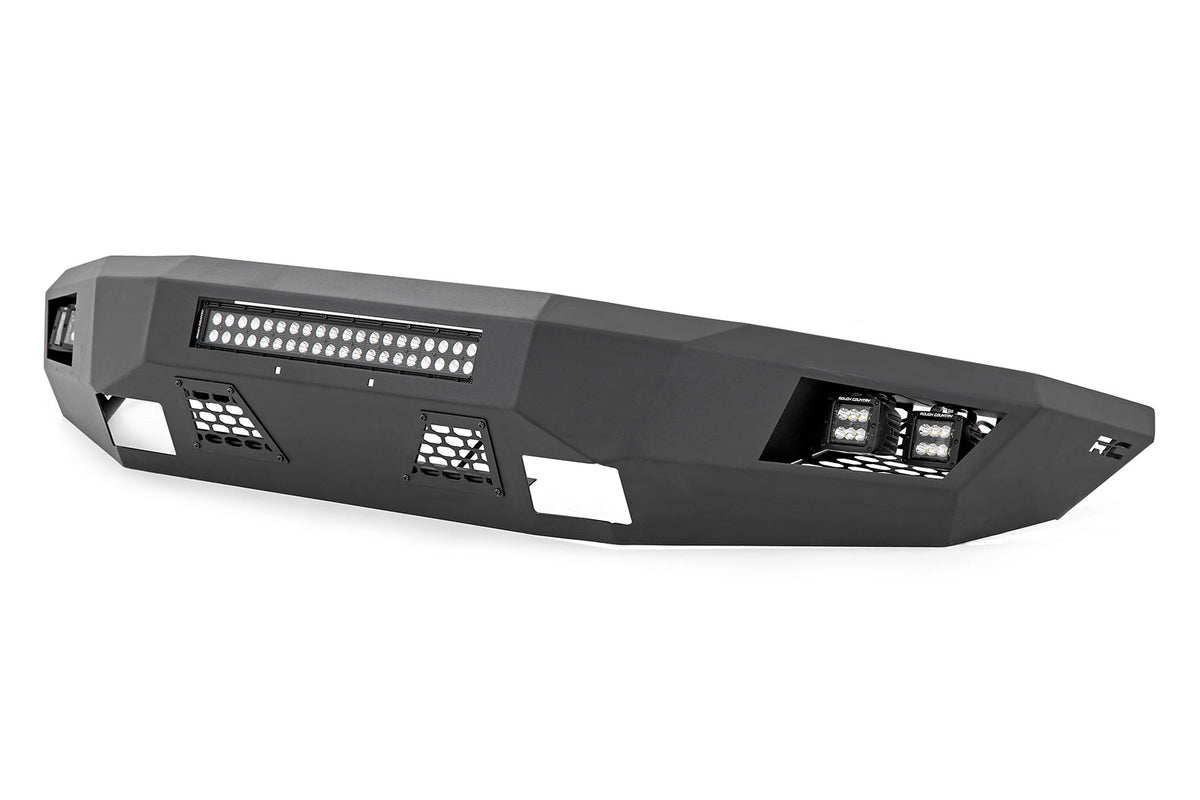 Rough Country - Front Bumper - Ford F-150 2WD/4WD (2004-2008) - 10766 for 2004-2008 Ford F 150 - installed view
