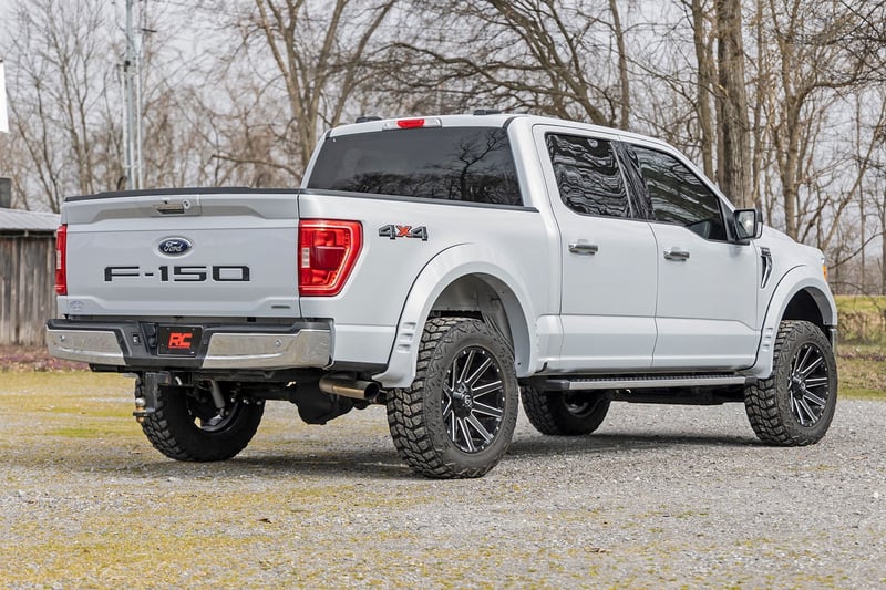 Rough Country - Fender Flares - SF1 - YZ Oxford White - Ford F-150 2WD/4WD (2021-2025) - F-F320210A-YZ