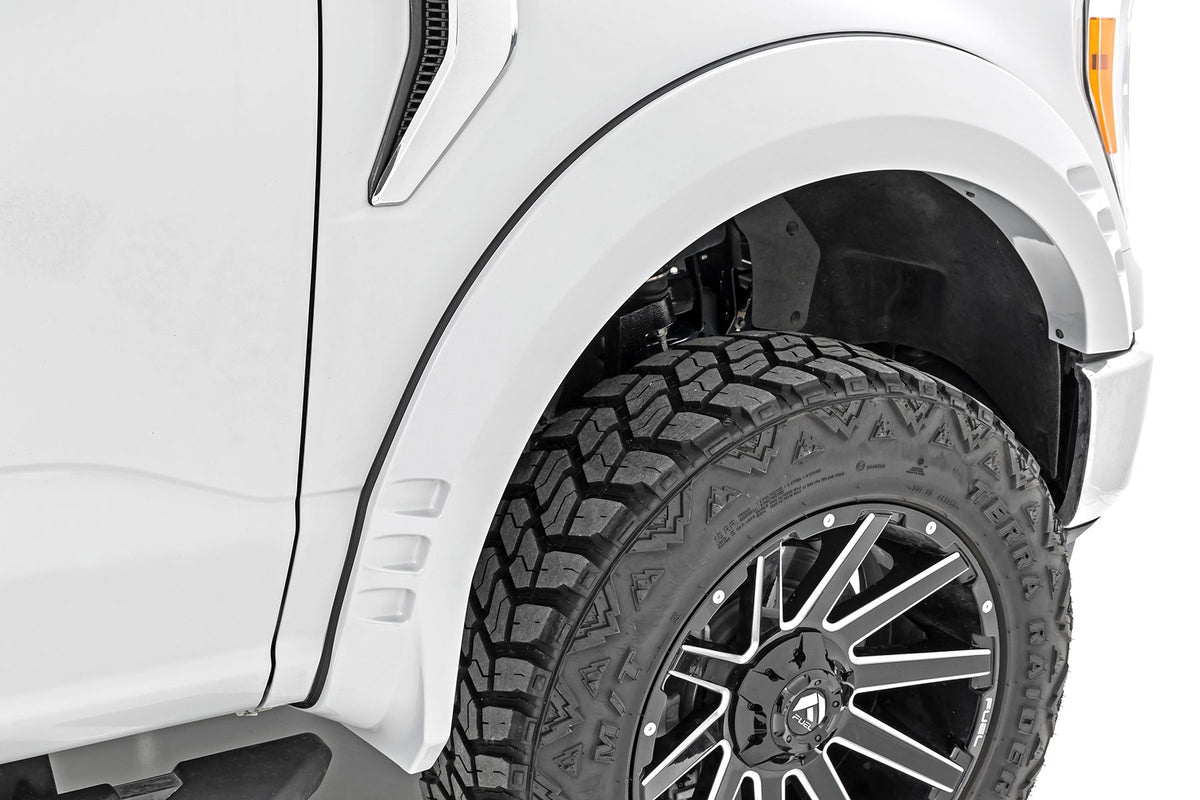 Rough Country - Fender Flares - SF1 - HX Antimatter Blue - Ford F-150 2WD/4WD (2021-2025) - F-F320210A-HX for 2021-2023 Ford 