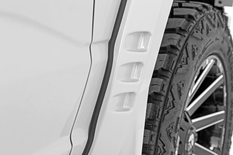 Rough Country - Fender Flares - SF1 - YZ Oxford White - Ford F-150 2WD/4WD (2021-2025) - F-F320210A-YZ