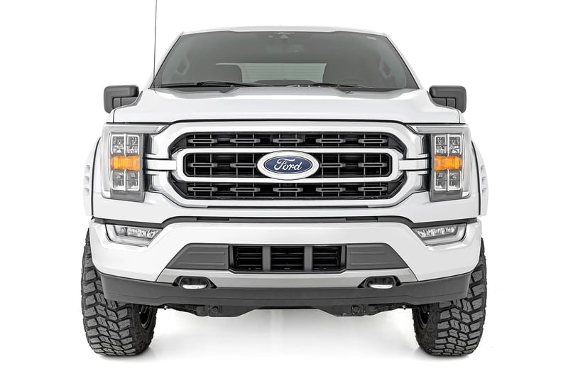 Rough Country - Fender Flares - SF1 - YZ Oxford White - Ford F-150 2WD/4WD (2021-2025) - F-F320210A-YZ