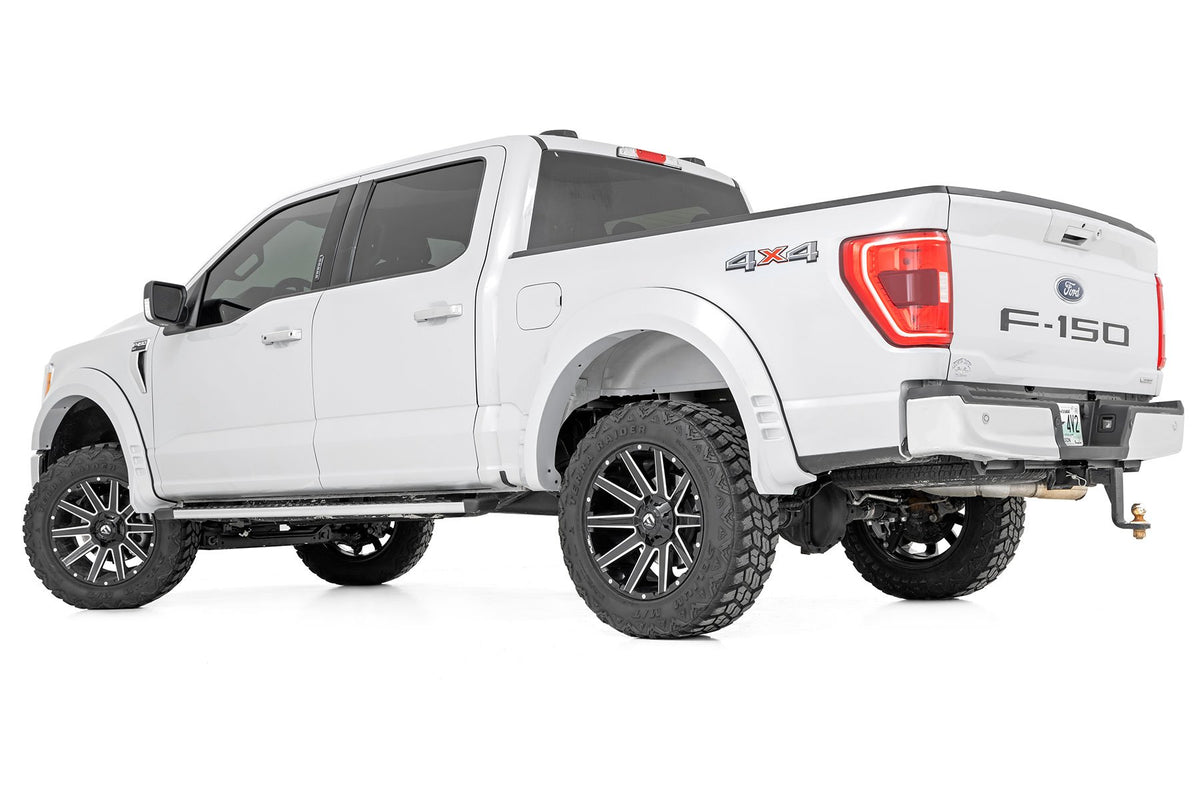 Rough Country - Fender Flares - SF1 - HX Antimatter Blue - Ford F-150 2WD/4WD (2021-2025) - F-F320210A-HX for 2021-2023 Ford 