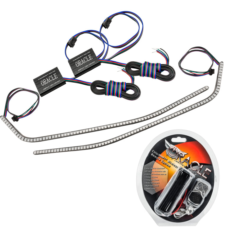 Oracle 16-21 Chevrolet Camaro Surface Mount DRL Modules - ColorSHIFT SEE WARRANTY - 1297-330