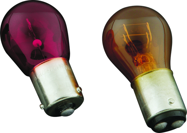 Kuryakyn Incandescent Turn Signal 1156 Bulb Red - 4814 - front view