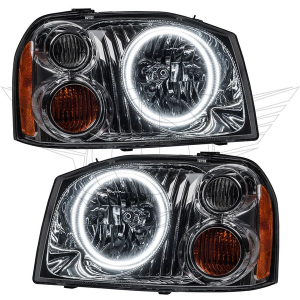 Oracle 01-04 Nissan Frontier SMD HL - Dual Halo - ColorSHIFT w/ BC1 Controller  - 7178-335 by ORACLE Lighting