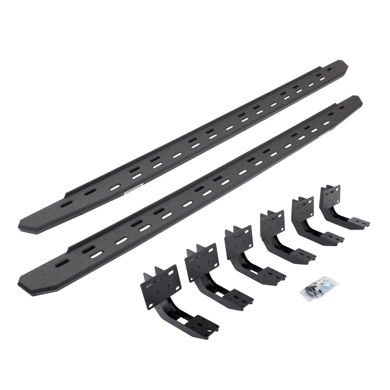 Go Rhino 19-25 RAM 1500 RB30 Slim Running Board Kit w/ Brackets - 69630687ST