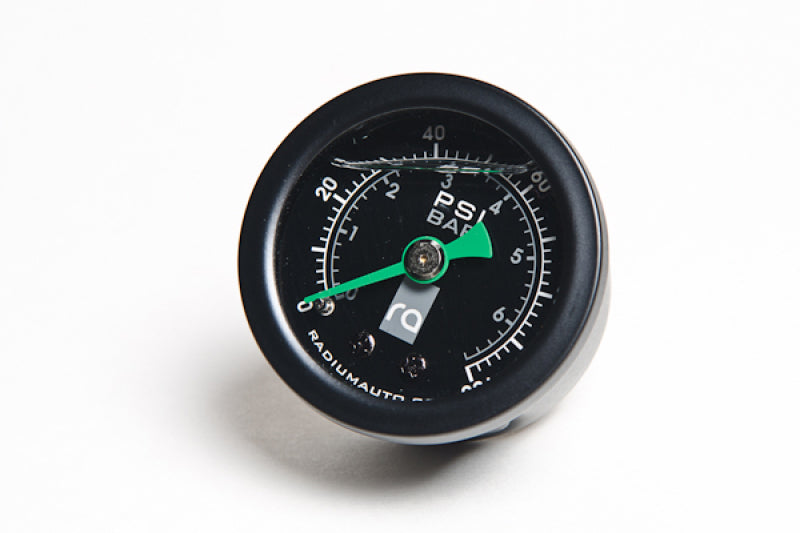 Radium Engineering 0-100 PSI Fuel Pressure Gauge - 20-0029 by Radium Engineering - front view