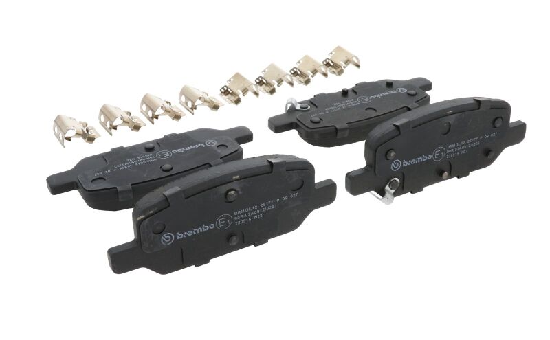 Brembo OE 17-21 Tesla Model 3/2021 Model Y Brake Pad - Rear - P09027