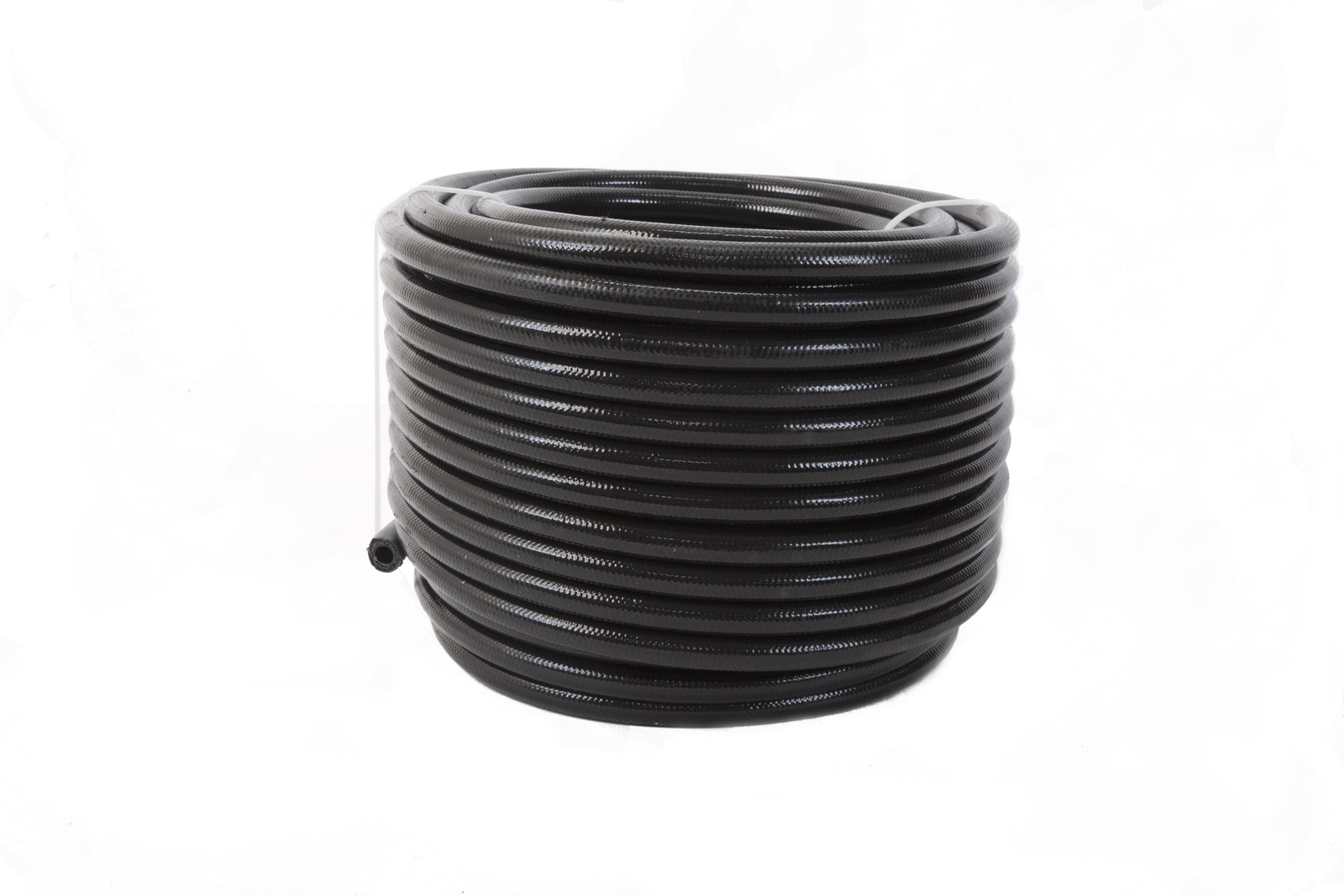 Aeromotive PTFE SS Braided Fuel Hose - Black Jacketed - AN-10 x 12ft - 15329