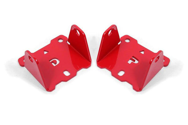 BMR 82-92 F-Body Motor Mount Kit Engine Side Solid - Red - MM331R by BMR Suspension