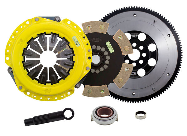 ACT 2012 Honda Civic XT/Race Rigid 6 Pad Clutch Kit - AR2-XTR6 for 2003-2012 Honda Accord