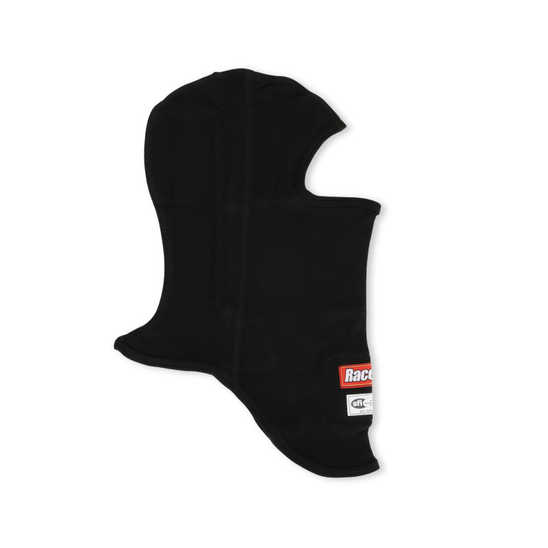 RaceQuip Black SFI 3.3 Fr Single Layer Hood JR. - 433990RQP