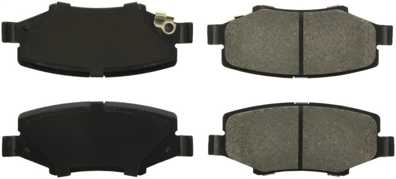 StopTech 07-18 Jeep Wrangler Sport Brake Pads w/Shims and Hardware - Rear - 309.12740