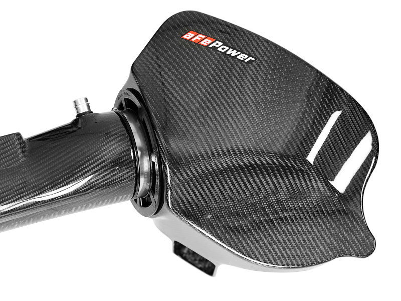 aFe Black Series Carbon Fiber CAIS w/PDS Filter 16-18 BMW M2 (F87) L6-3.0L - 58-10004D