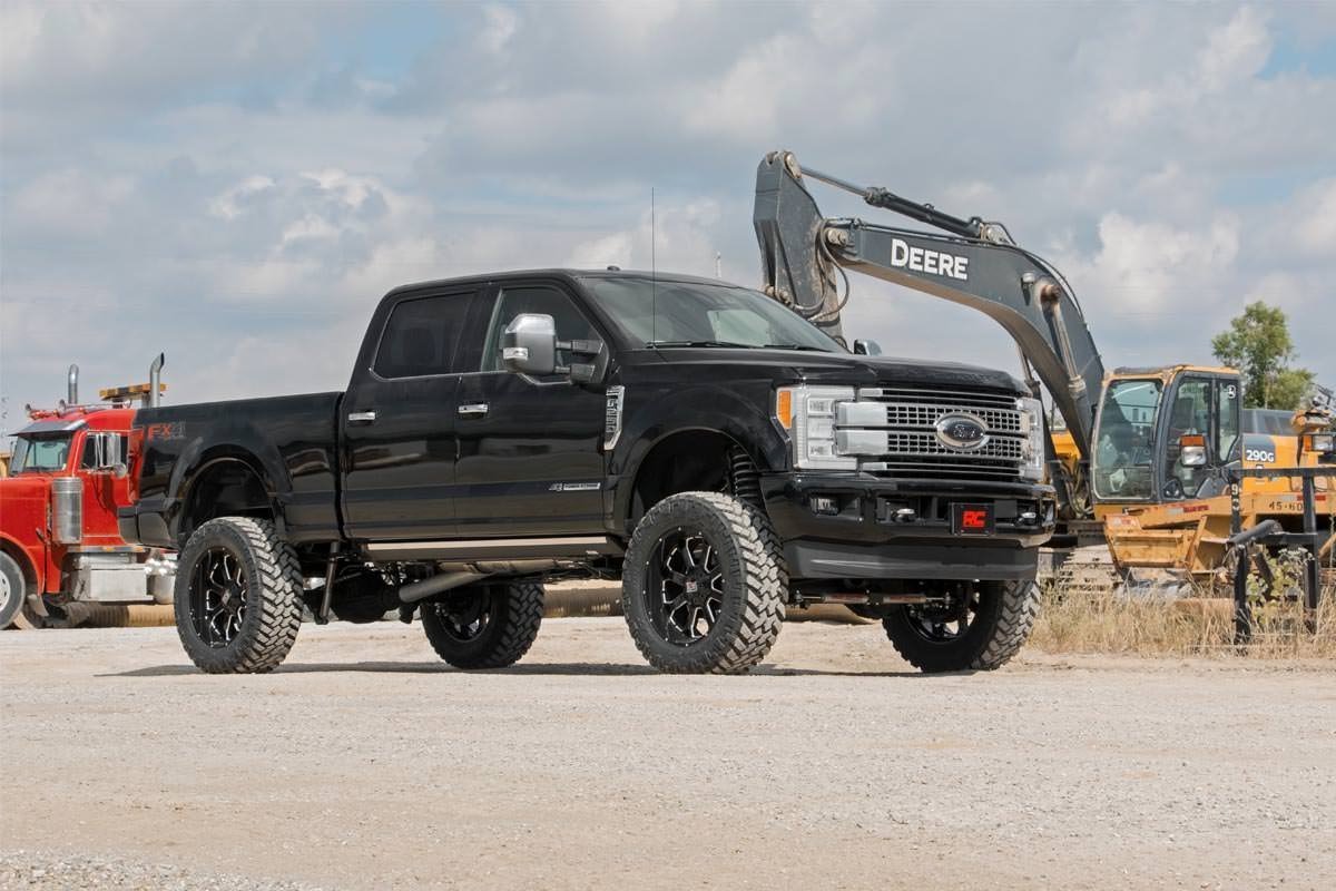 Rough Country - 6 Inch Lift Kit - OVLDS - V2 - Ford F-250/F-350 Super Duty 4WD (2017-2022) - 51770 by Rough Country - install