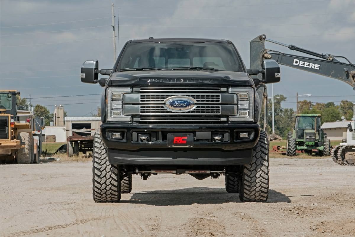 Rough Country - 6 Inch Lift Kit  -  R/A  -  No OVLD  -  C/O Vertex - Ford F-250/F-350 Super Duty (17-22) - 55659 by Rough Cou