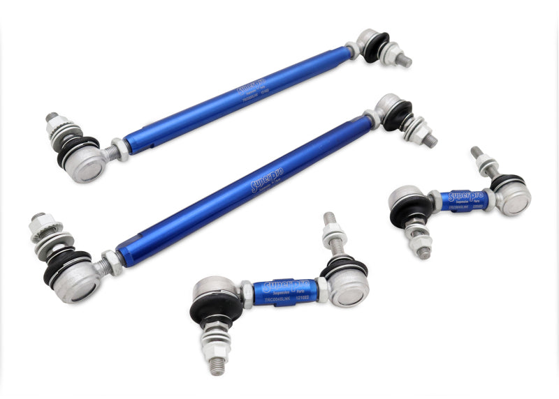 SuperPro 06-13 Audi A3 HD Adjustable End Link Set (TRC12265 + TRC1045L) - TRCLNKSET17