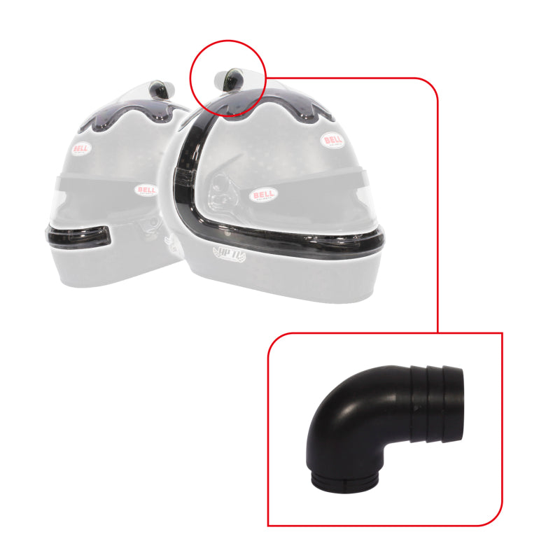Bell FORCED AIR TOP/SIDE/90 DEGREE NOZZLE KIT - - Clear - 2070241