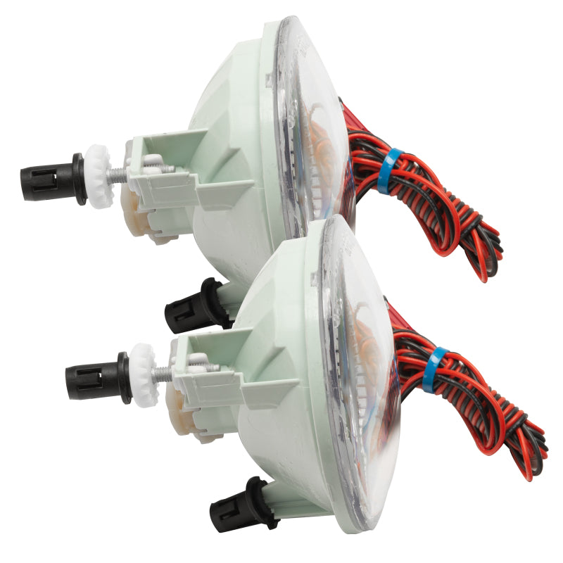 Oracle Lighting 08 Ford Explorer Sport Trac Pre-Assembled LED Halo Fog Lights -Red SEE WARRANTY - 7737-003