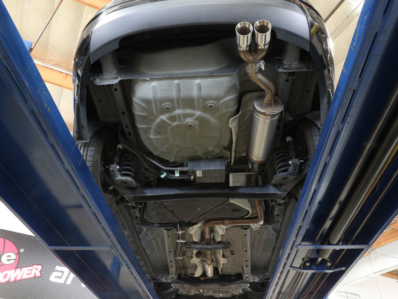 aFe Takeda Series 2 1/2in 304 SS Cat-Back 14-19 Ford Fiesta L4-1.6L w/Polished Tip - 49-33134-P