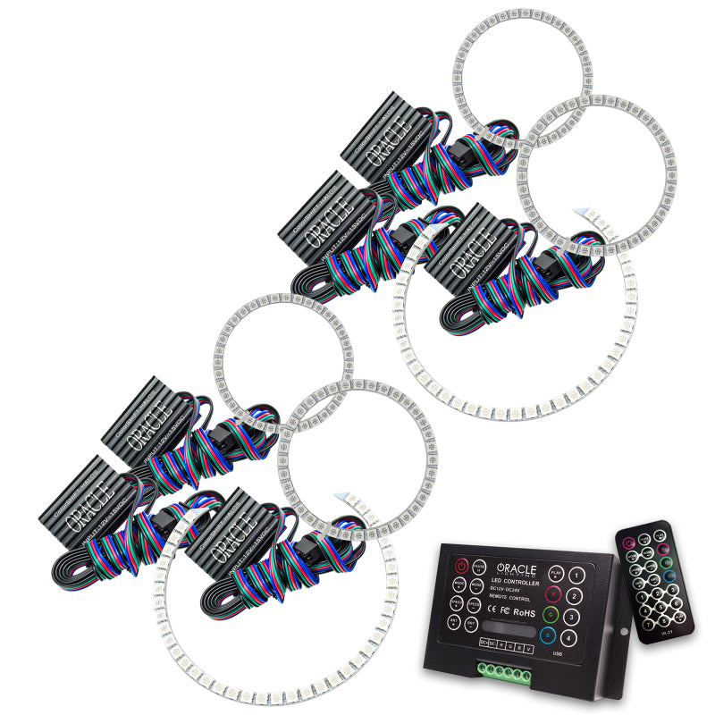 Oracle Scion tC 08-10 Halo Kit - ColorSHIFT w/ 2.0 Controller SEE WARRANTY - 2514-333