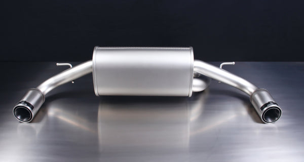 Remus 2011 BMW 1 Series F20/F21 (N13B16) Axle Back Exhaust w/84mm Straight w/Carbon Insert Tail Pipe - 084111 1583C by Remus