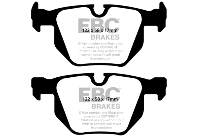 EBC 13+ BMW X1 3.0 Turbo (35i) Greenstuff Rear Brake Pads - DP21588