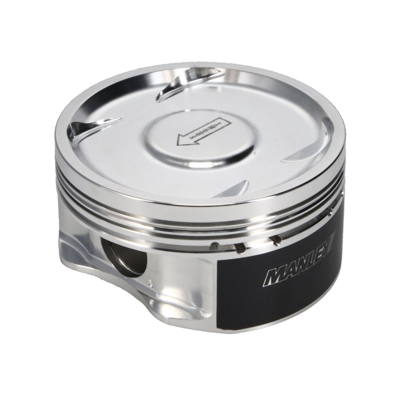 Manley 04+ Subaru WRX STi (EJ257) STD Stroke 99.55mm +.05mm Bore 8.5:1 Dish Piston and Ring Set - 612001C-4