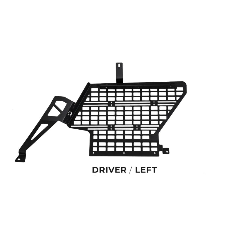 Cali Raised 2025+ Toyota 4Runner Interior Rear Side Window Molle Panel - 2 Row Seating - Driver Side - CR4350 - front view