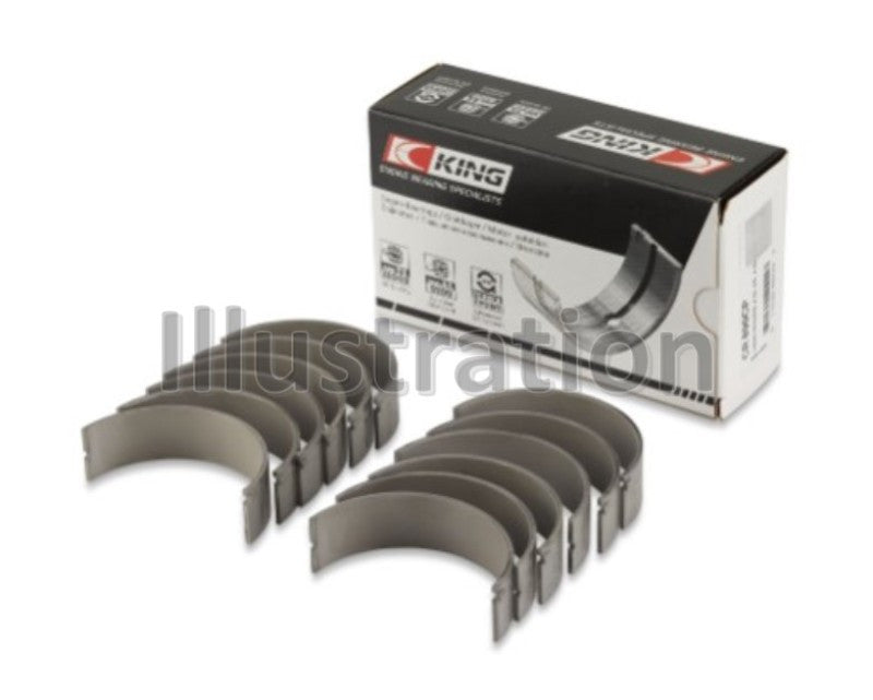 King Nissan VQ35HR / VQ37HR (Size 0.5) Connecting Rod Bearing Set - CR6902CP0.5