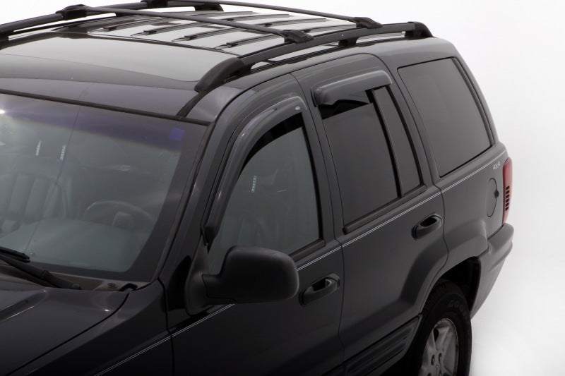 AVS 2004 Ford Ecosport (Brazil) Ventvisor Outside Mount Window Deflectors 4pc - Smoke - 94650