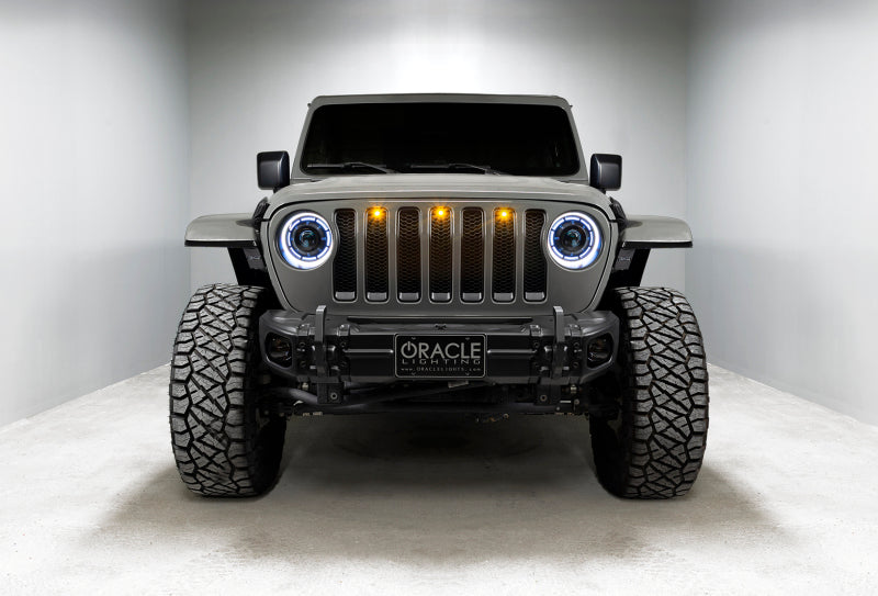 Oracle Oculus Bi-LED Projector Headlights for Jeep JL/Gladiator JT - w/ Simple Cntrl SEE WARRANTY - 5839-504-B