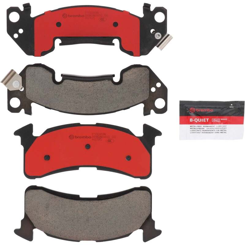 Brembo OE 95-96 Chevrolet G30/GMC G3500 Ceramic Brake Pad - Front - P10089N