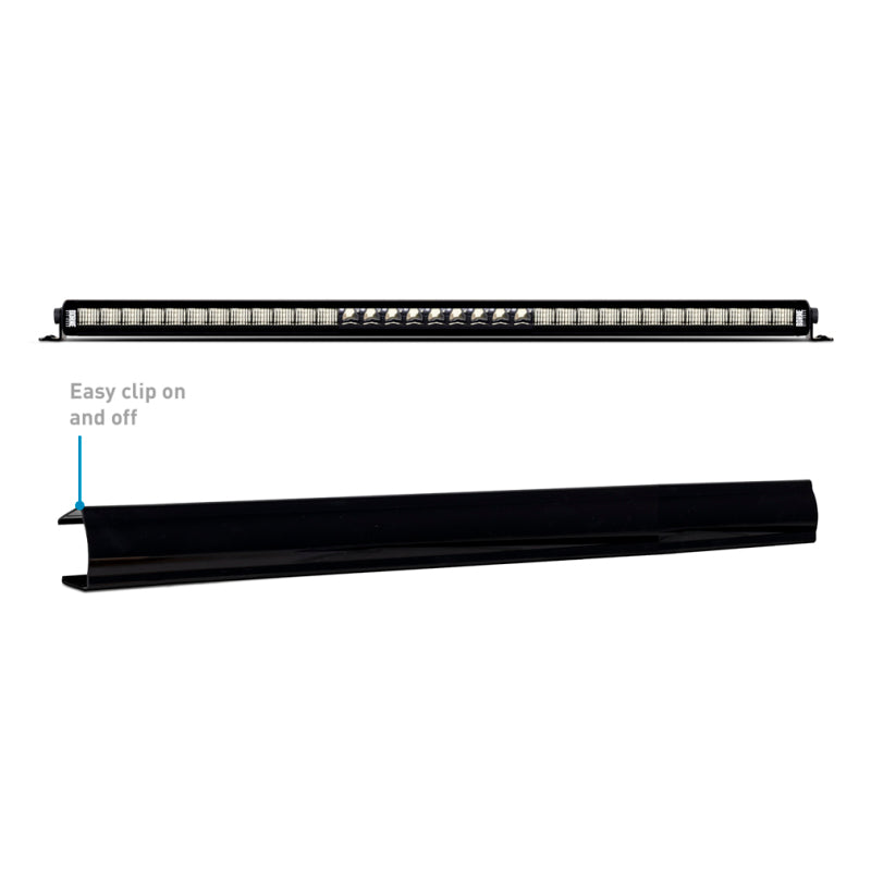 Borne Off-Road Light Bar Cover Single Row 30in Black - BNLT-COV-SS30BK