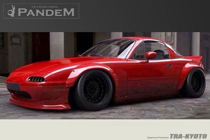 GReddy 89-97 Mazda Miata (NA) Pandem Rocket Bunny Wide Body Front Over-Fenders - 17040222