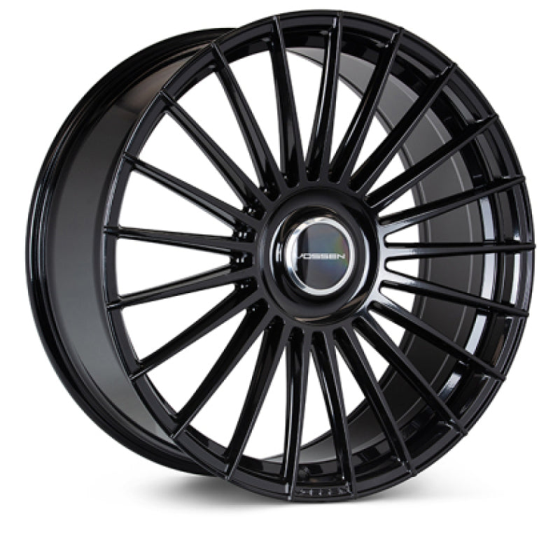 Vossen HF-8 24x10 - 5x130 - ET15 - Deep Face - 84.1 - Gloss Black Wheel - HF8-4P60-1