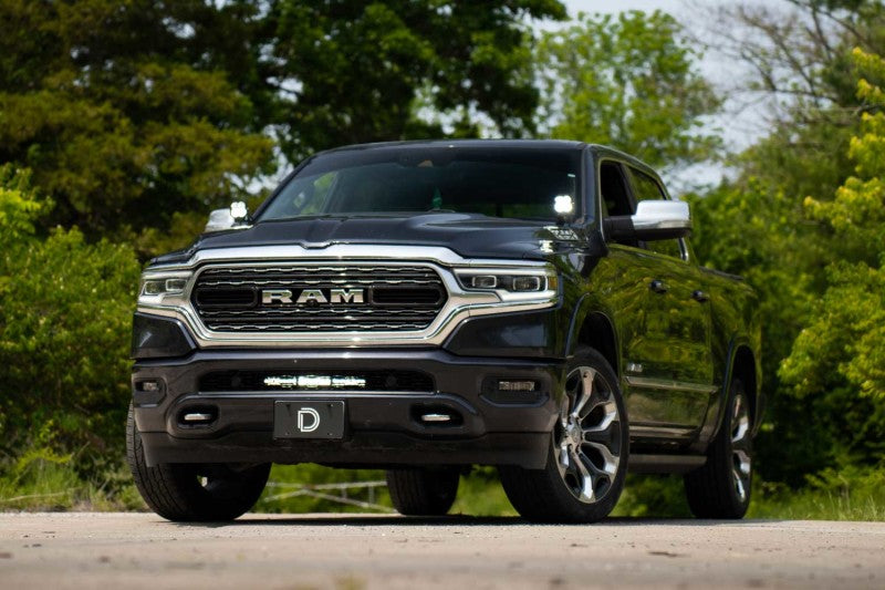 Diode Dynamics Stage Series Ditch Light Kit for 2019-Present Ram C2 - Pro White Combo - DD7597 for 2019-2024 Ram 1500 - front