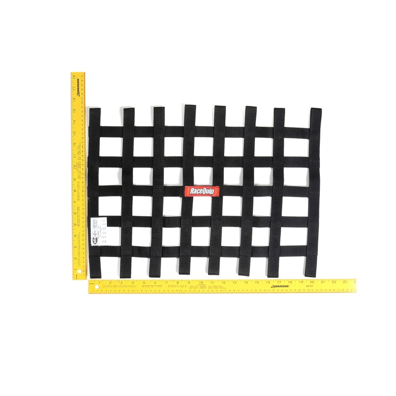 RaceQuip Black 15 X 21 SFI Ribbon Net - 726002RQP