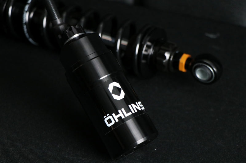 Ohlins 14-26 Harley FL Touring STX 36 Twin Blackline 13in Blk Reservoir Shocks - Heavy Duty Springs - HD 051S2