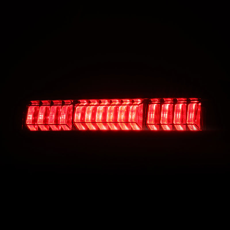 AlphaRex 16-23 Toyota Tacoma LUXX-Series LED 3rd Brake Light Black Smoke - 220080